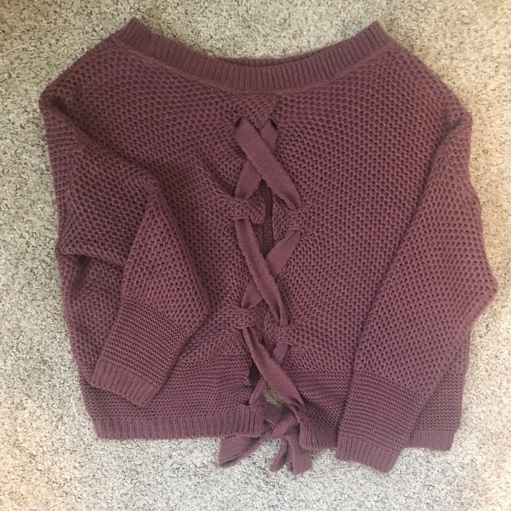 Express Crop Sweater